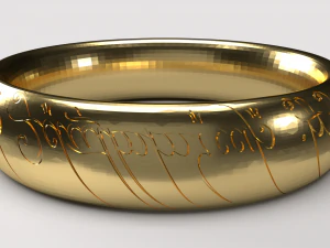 lord of the rings 3D Print Model