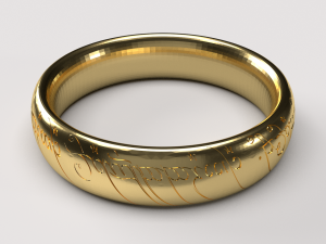 lord of the rings 3D Print Model
