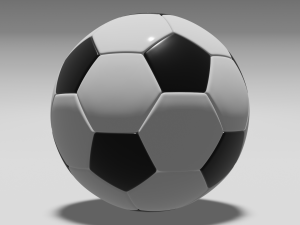 soccer ball Modello 3D