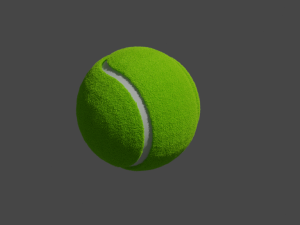 tennis ball Modèle 3D