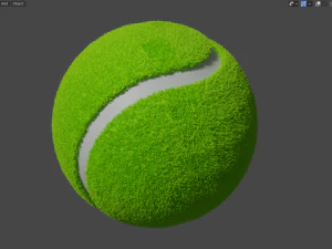 pelota de tenis Modelo 3D