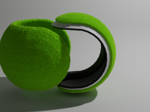 tennis ball Modèle 3D