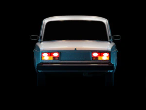 vaz 2107 lada riva 3D Model