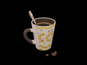 cup coffee 3Dモデル