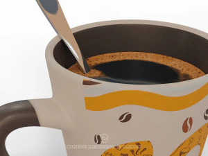 cup coffee 3D Model