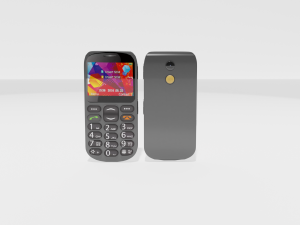big button phone 3D Model