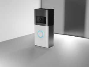 ring video doorbell 3 3D-Modell