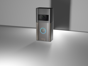ring video doorbell 2nd gen - venetian bronze 3D-Modell