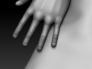 realistic male base human anatomy 3D Model