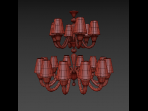 chandelierlyustra Model 3D