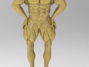 big ramy bodybuilder Modello di stampa 3D