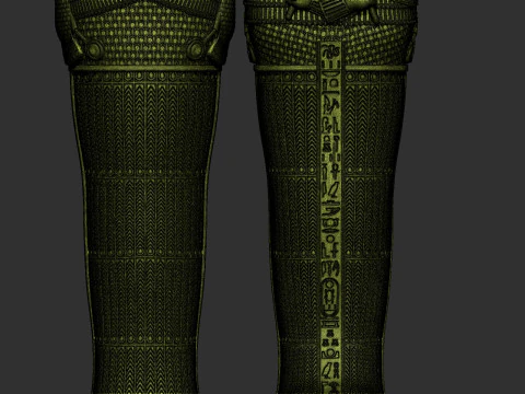 King Tutankhamun Egyptian Sarcophagus 3d printable model 3D Print Model
