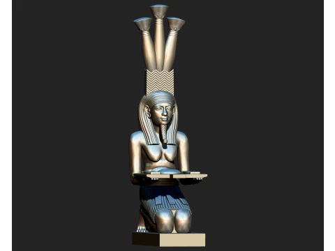 EGYPTIAN HAPI NILE GOD STATUE 3D PRINTABLE STL Modelo de impresión 3D