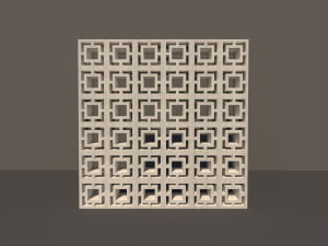 concrete lattice 02 3D मॉडल