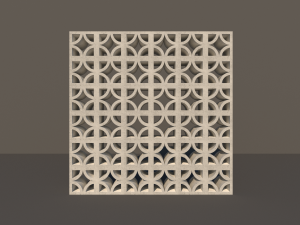 concrete lattice 03 3D Модель
