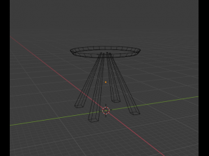table Modelo 3D