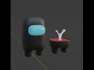 Among us 3D Model