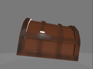 pirate chest 3D Model