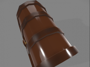 pirate chest 3D Model