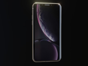 i phone xr in all apple official colors 3D Модель