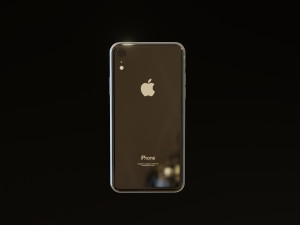 i phone xr in all apple official colors 3D Модель