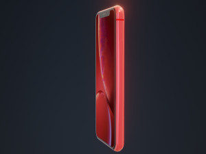 i phone xr in all apple official colors 3D Модель