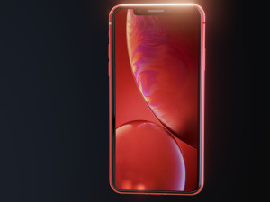 i phone xr in all apple official colors 3D Модель