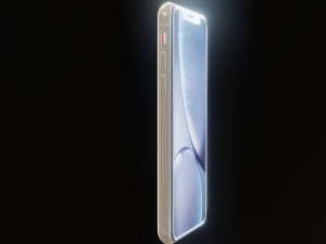 i phone xr in all apple official colors 3D Модель