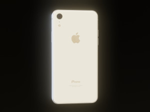 i phone xr in all apple official colors 3D Модель