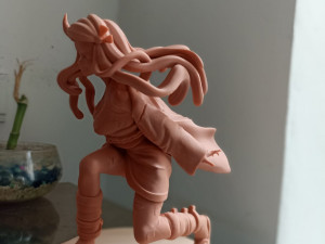 Nesuko fanart sculpt ready for print 3D Baskı Modeli