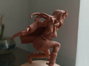 Nesuko fanart sculpt ready for print 3D Baskı Modeli
