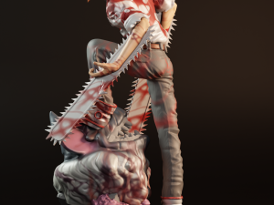 CHAINSAWMAN FOR 3D PRINT Modelo de impresión 3D