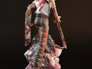 CHAINSAWMAN FOR 3D PRINT 3D Print Model