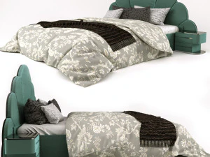 moderne bed 3D Model