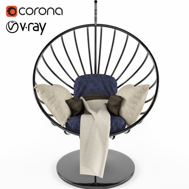 bobble chair Modèle 3D .c4d .max .obj .3ds .fbx .stl .blend 