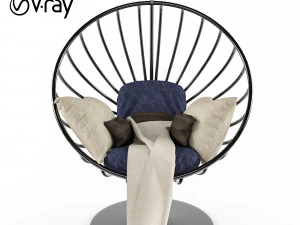 kursi berbandul Model 3D