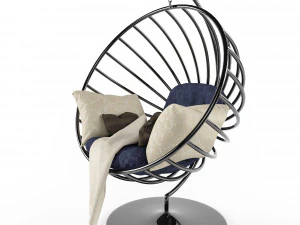 kursi berbandul Model 3D