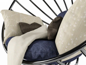 kursi berbandul Model 3D