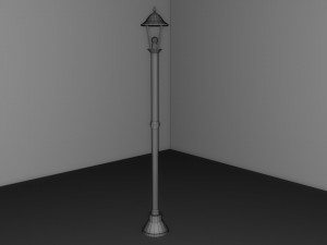 street lamp 3D-Modell