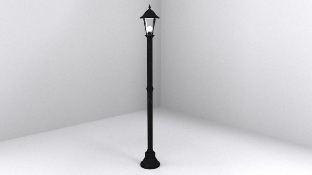 street lamp 3D-Modell .c4d .max .obj .3ds .fbx .stl .blend 