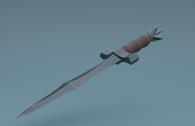 dagger 3D 模型 .c4d .max .obj .3ds .fbx .stl .blend 