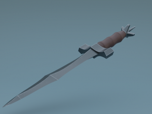 dagger 3D 模型
