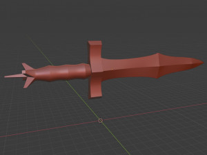 dagger 3D 模型