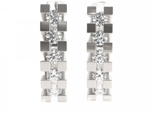 0001 earrings 3D Model