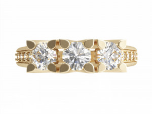 0004 rings 3D 模型