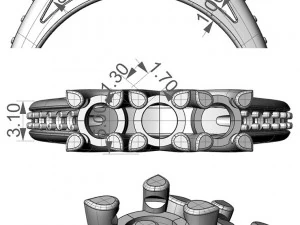0004 rings 3D Model