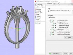 0004 rings 3D 模型