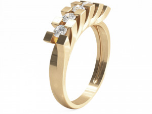0001 rings Modèle 3D