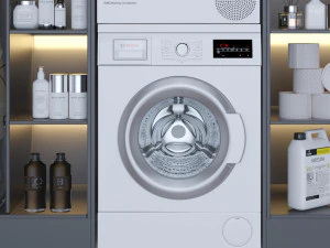 laundry room shelves 3D Model