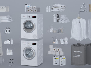 laundry room shelves 3Dモデル